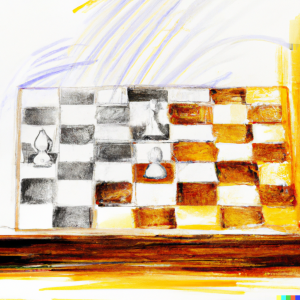a chess board